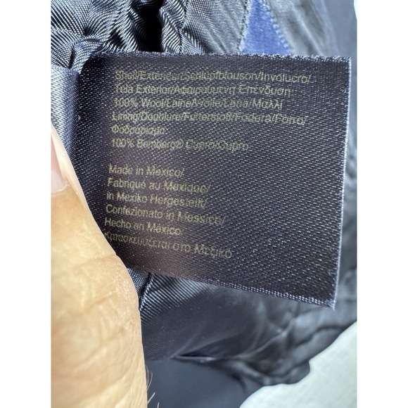 Brooks Brothers 346 Blazer 44 Navy Wool Gold Buttons Sport‎ Coat Jacket Mens 40 - Picture 10 of 12